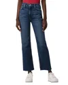 Hudson Remi Raw Hem High Waist Crop Straight Leg Jeans In Deep Dive