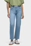 Hudson Remi High Rise Straight Ankle Jean In Americana In Blue