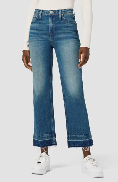 Hudson Remi High-rise Straight Ankle Jeans In Moon Wash In Blue