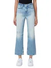 HUDSON REMI HIGH-RISE STRAIGHT CROPPED JEANS IN TIMELESS