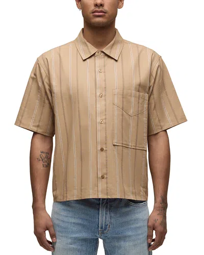HUDSON REX SHORT SLEEVE BUTTON FRONT SHIRT