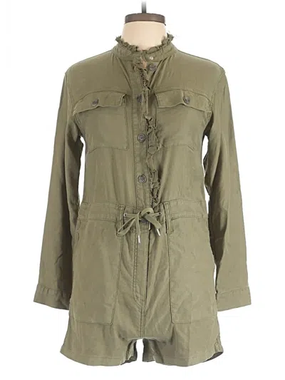 Pre-owned Hudson Romper In Green
