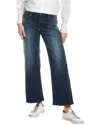 Hudson Jeans Rosalie Cement High-rise Wide Leg Cargo Jean In Blue