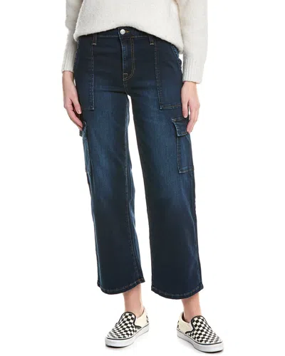 Hudson Rosalie Europa Wide Leg Cargo Jean In Blue