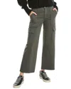 Hudson Jeans Rosalie Climbing Ivy High-rise Wide Leg Cargo Jean In White