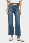 Hudson Rosie High-rise Wide Leg Ankle Jean In Barcelona In Multi