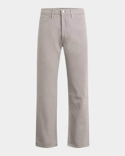 Hudson Rylan Relaxed Straight Jeans In Gray