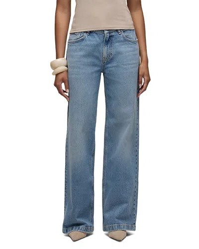 Hudson Rylee Cotton Stretch High Rise Loose Jeans In Enlighten In Pink