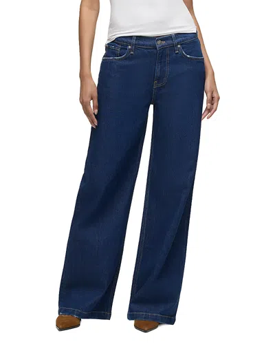 Hudson Rylee Low Rise Loose Jeans In Rinse In Blue