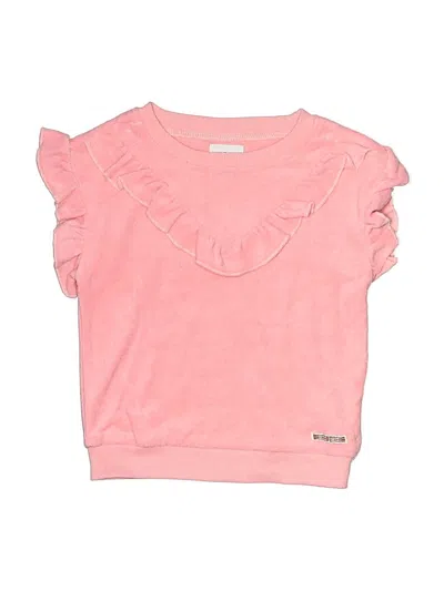 Pre-owned Hudson Kids' Short Sleeve Top In Pink