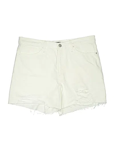 Pre-owned Hudson Shorts In Ivory