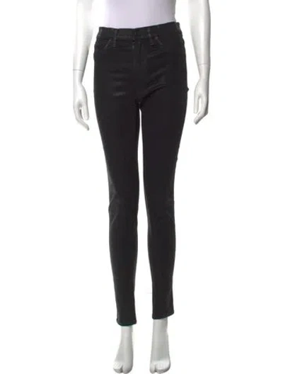 Pre-owned Hudson Skinny Leg Pants In Black