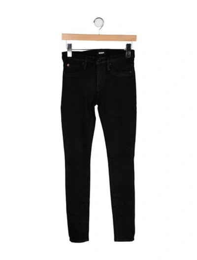 Pre-owned Hudson Skinny Leg Pants In Black