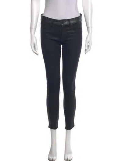 Pre-owned Hudson Skinny Leg Pants In Black
