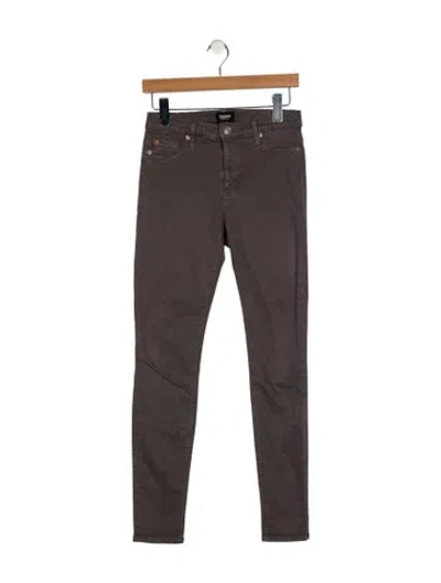 Pre-owned Hudson Skinny Leg Pants In Gray