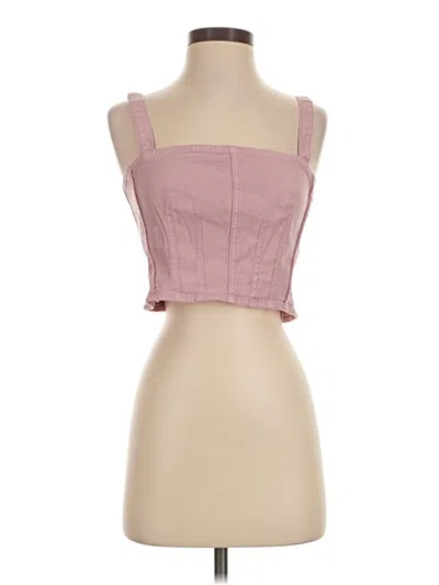 Pre-owned Hudson Sleeveless Top In Pink