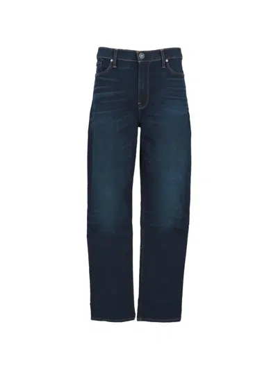 Hudson Straight-fit Jeans In Blue
