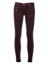Hudson Super Skinny Jeans In Red
