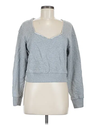 Pre-owned Hudson Sweatshirt In Gray