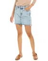 Hudson Jeans The Viper Mini Skirt In Blue