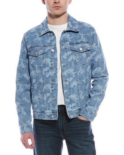 Hudson Trucker Jacket In Blue