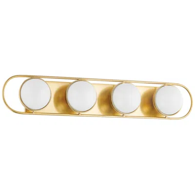 Hudson Valley 4 Light Bath Sconce In Gold