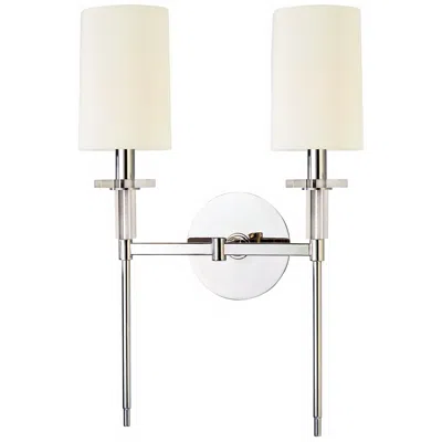 Hudson Valley Amherst Nickel 2-light Wall Sconce