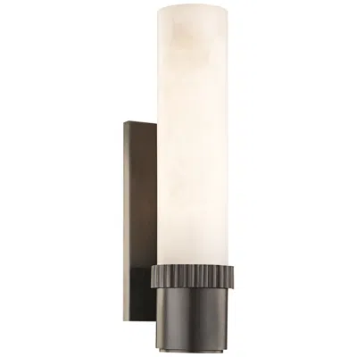 Hudson Valley Argon 15" High Old Bronze Led Wall Sconce
