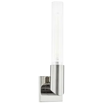 Hudson Valley Asher 17" High Polished Nickel Wall Sconce