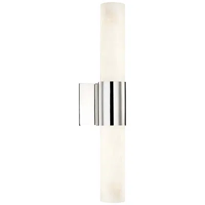 Hudson Valley Barkley 23 3/4" High Nickel 2-light Led Sconce