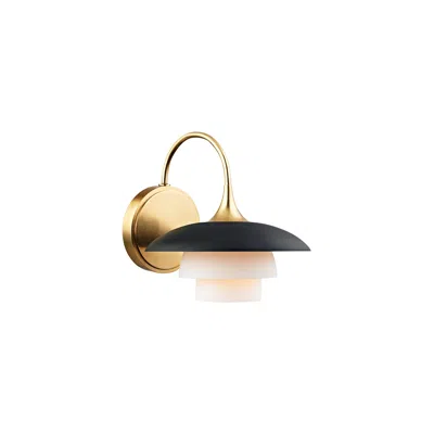 Hudson Valley Barron 8 1/4"h Aged Brass Wall Sconce