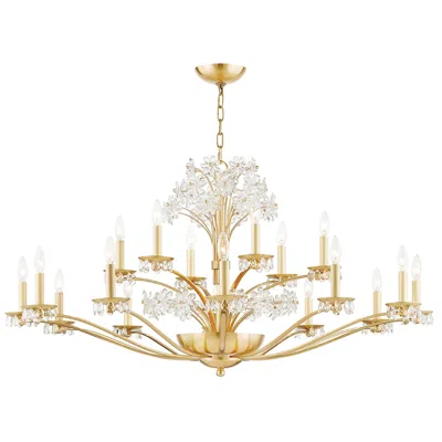 Hudson Valley Beaumont 20 Light Chandelier Aged Brass