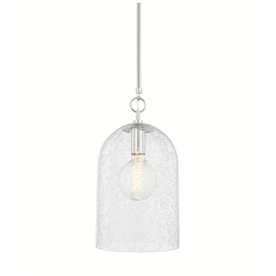 Hudson Valley Belleville 10" Wide Polished Nickel 1 Light Pendant