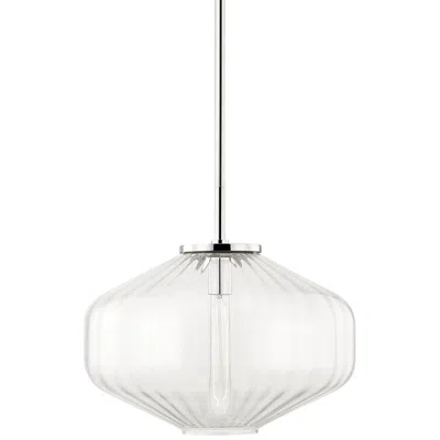 Hudson Valley Bennett 18" Wide Polished Nickel Pendant Light