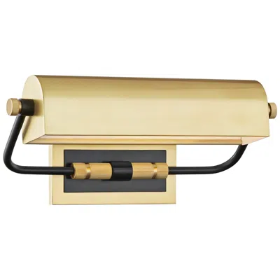 Hudson Valley Bowery 13 1/4" Wide Aged Old Bronze Led Picture Light