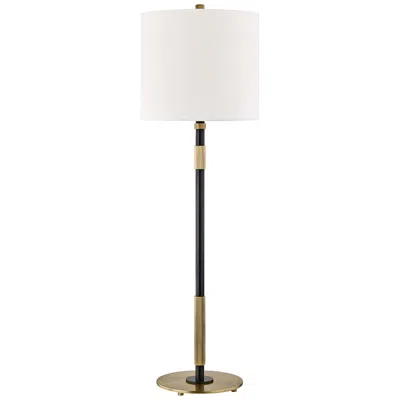 Hudson Valley Bowery 32" High Aged Old Bronze Metal Table Lamp