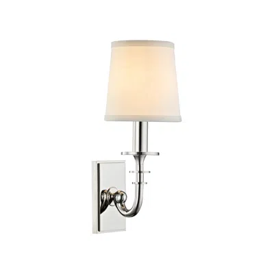 Hudson Valley Carroll 13"h Polished Nickel Wall Sconce