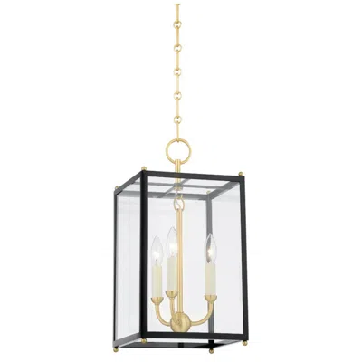 Hudson Valley Chaselton 10 In. Steel 3 Light Lantern
