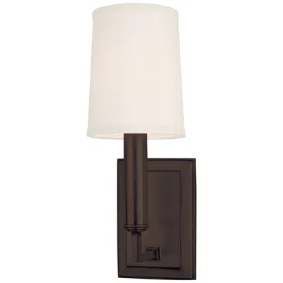 Hudson Valley Clinton 1 Light Wall Sconce Old Bronze