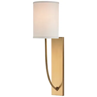 Hudson Valley Colton 17" High Aged Brass Wall Sconce
