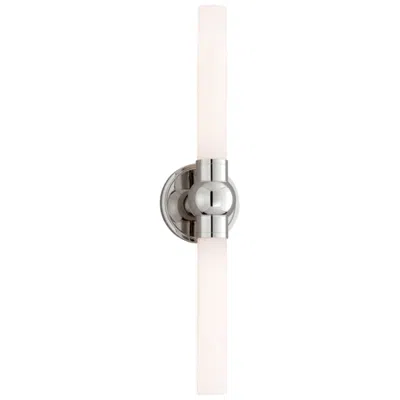 Hudson Valley Cornwall 25 1/2" High Polished Nickel 2-light Wall Sconce