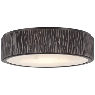 Hudson Valley Crispin Large Led Flush Mount Old Bronze