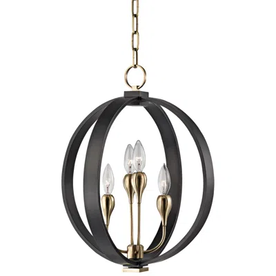 Hudson Valley Dresden 16" Wide Aged Old Bronze Chandelier