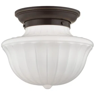 Hudson Valley Dutchess 12" Wide Old Bronze Ceiling Light