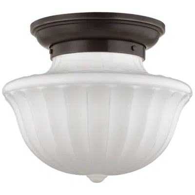 Hudson Valley Dutchess 15" Wide Old Bronze Ceiling Light