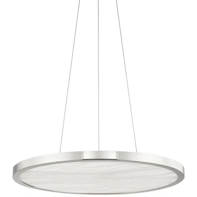 Hudson Valley Eastport 24" Wide Polished Nickel Led Pendant Light