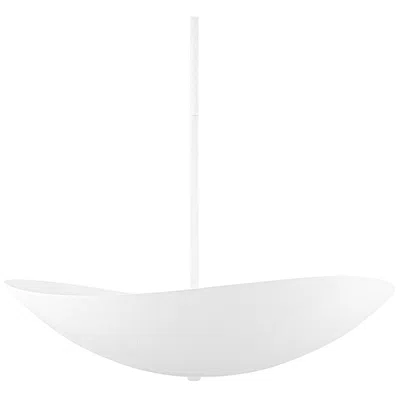 Hudson Valley Fabius 8 Light Lg Pendant White Plaster