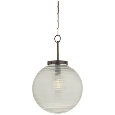 Hudson Valley Falls Mills Pendant 16 Inch In Distressed Bronze
