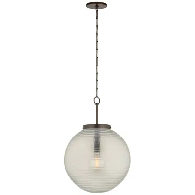 Hudson Valley Falls Mills Pendant 20 Inch In Distressed Bronze