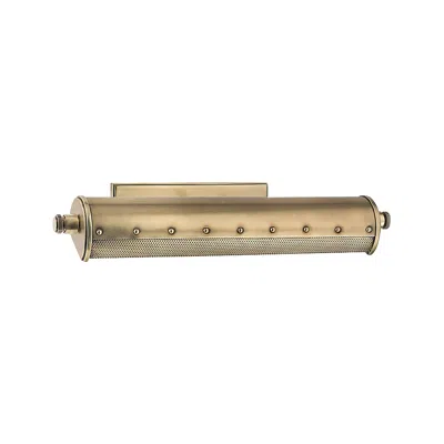 Hudson Valley Gaines 18 1/4"w Aged Brass Picture Light In Gold